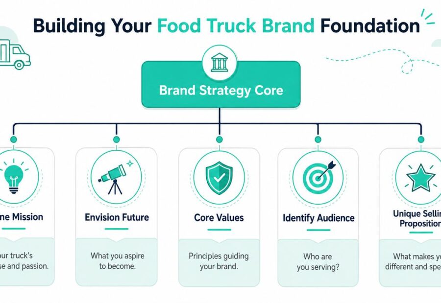 Master Food Truck Branding: Attract Crowds in 2026