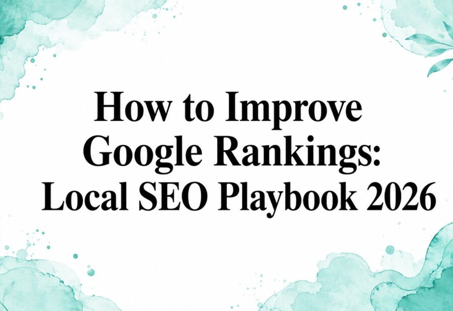 How to Improve Google Rankings: Local SEO Playbook 2026