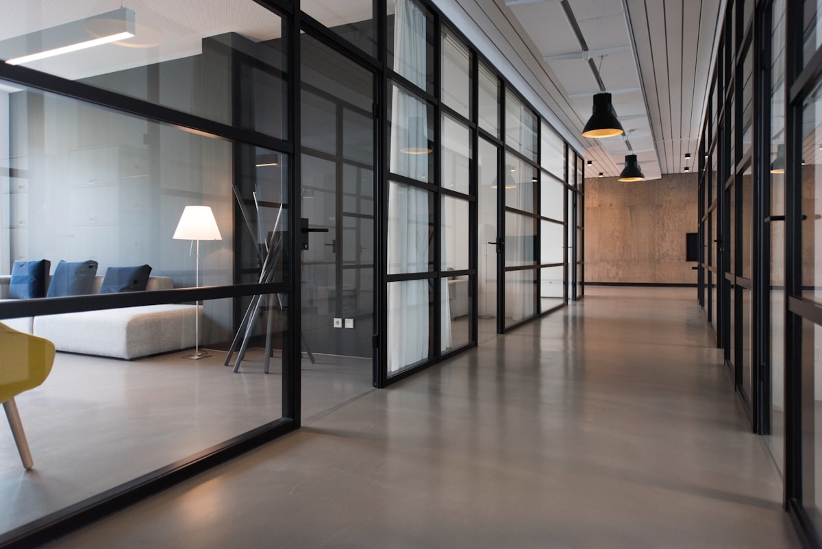 A bright, modern professional office
