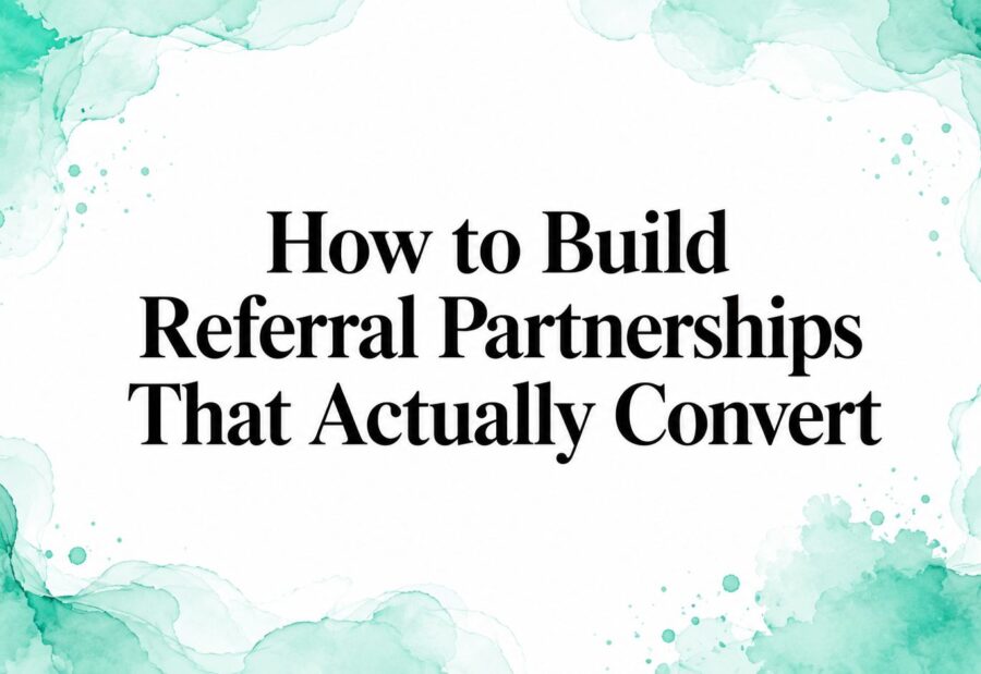 How to Build Referral Partnerships That Actually Convert