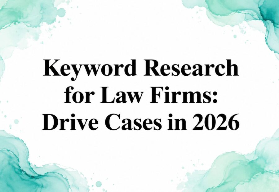 Keyword Research for Law Firms: Drive Cases in 2026