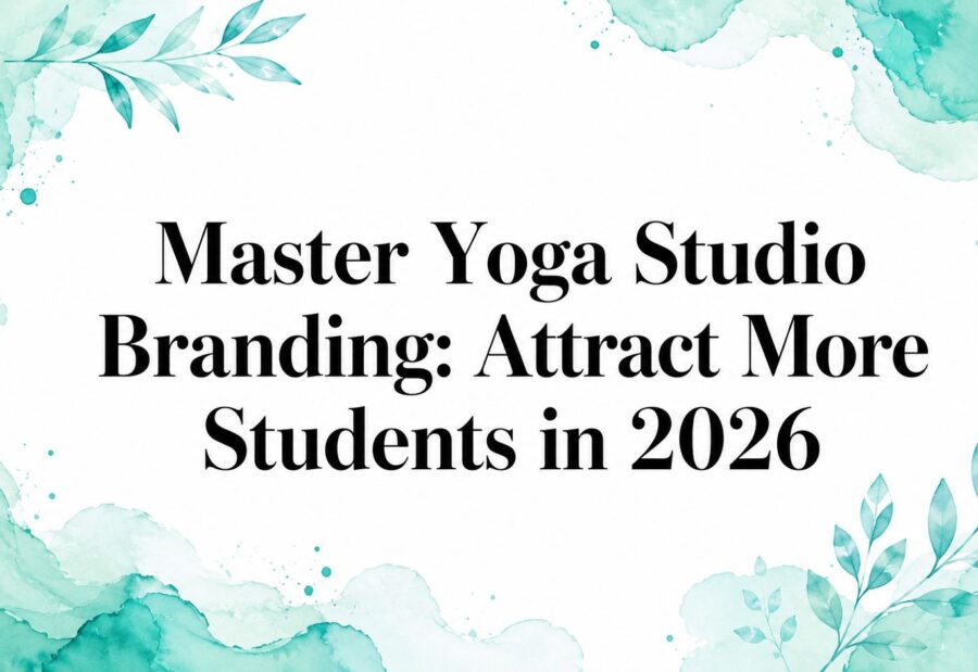 Master Yoga Studio Branding: Attract More Students in 2026