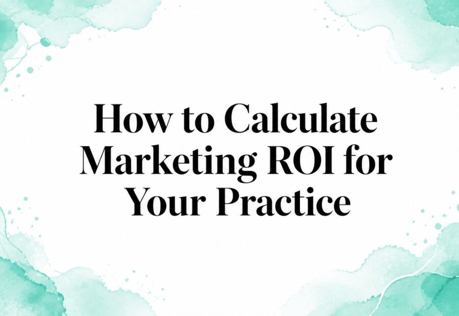 How to Calculate Marketing ROI for Your Practice