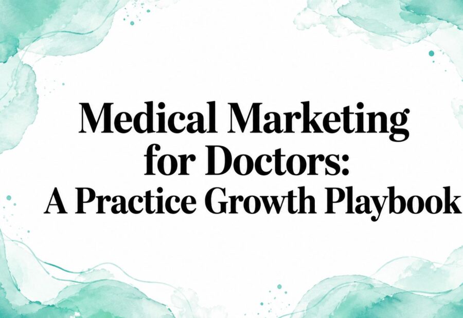 Medical Marketing for Doctors: A Practice Growth Playbook