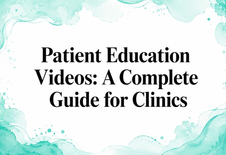 Patient Education Videos: A Complete Guide for Clinics