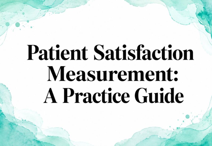 Patient Satisfaction Measurement: A Practice Guide