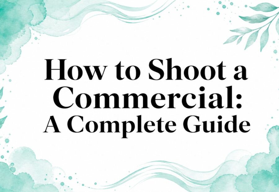 How to Shoot a Commercial: A Complete Guide