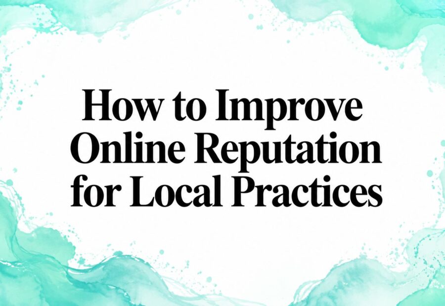 How to Improve Online Reputation for Local Practices