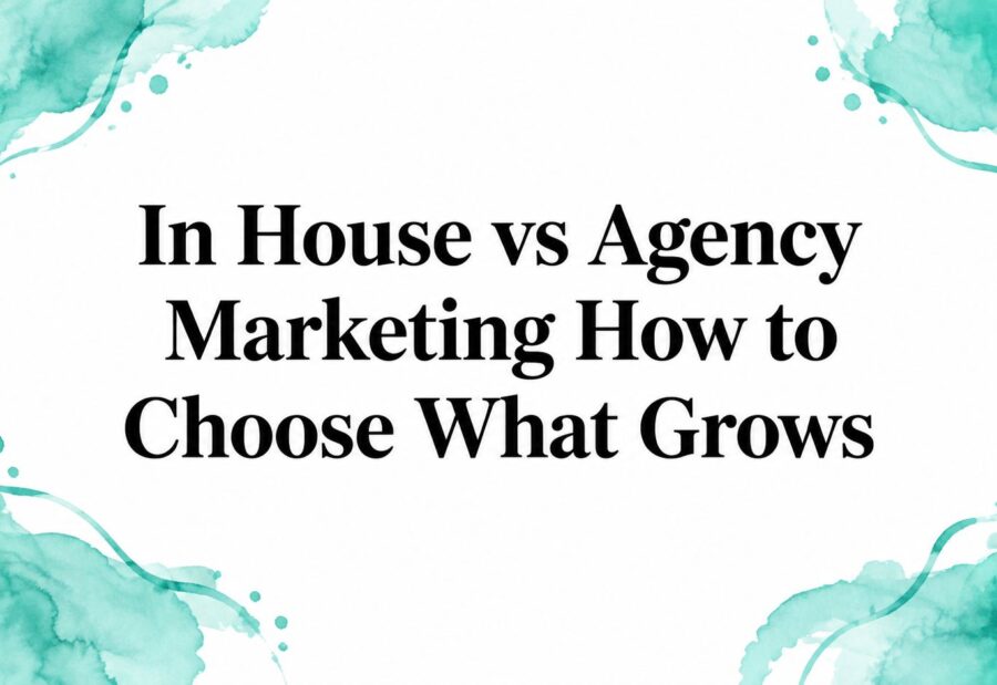 In House vs Agency Marketing How to Choose What Grows