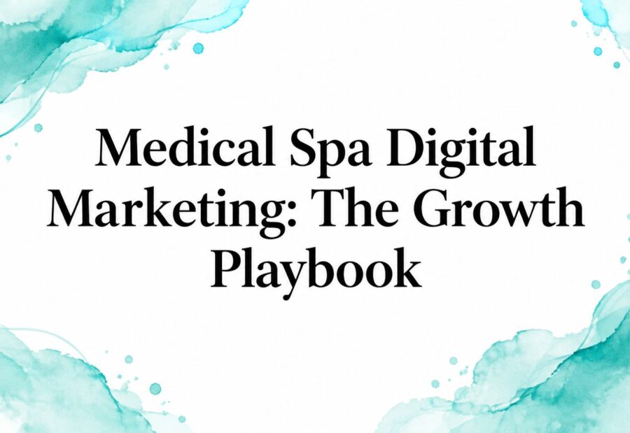 Medical Spa Digital Marketing: The Growth Playbook
