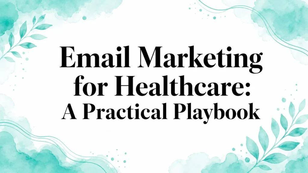 Email Marketing for Healthcare: A 2026 Practical Playbook