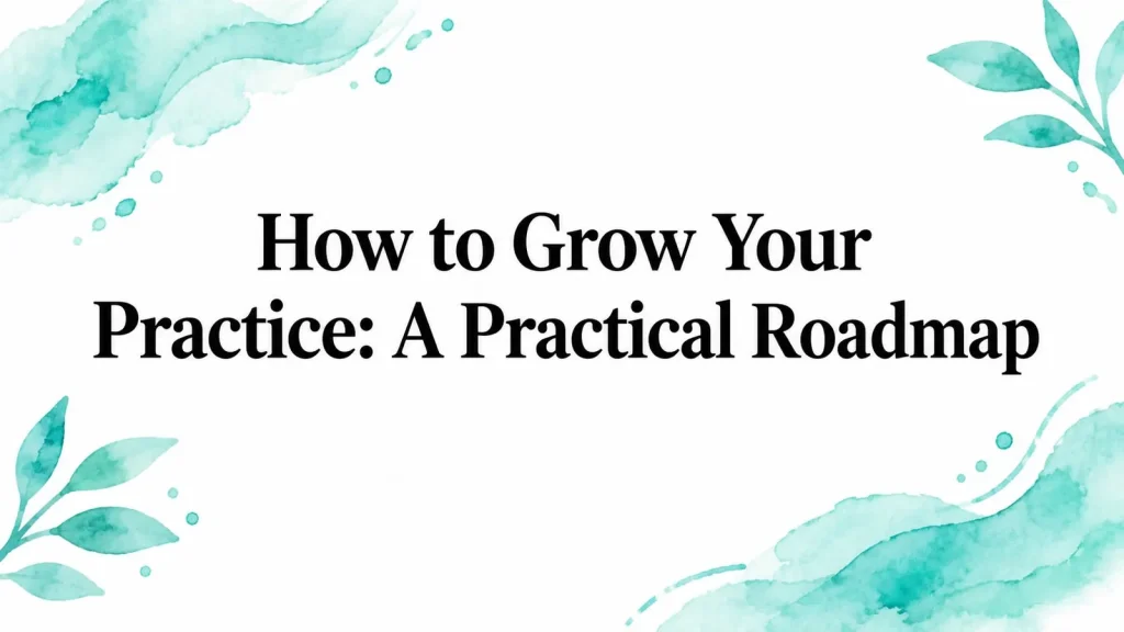 How to Grow Your Practice: A Practical Roadmap