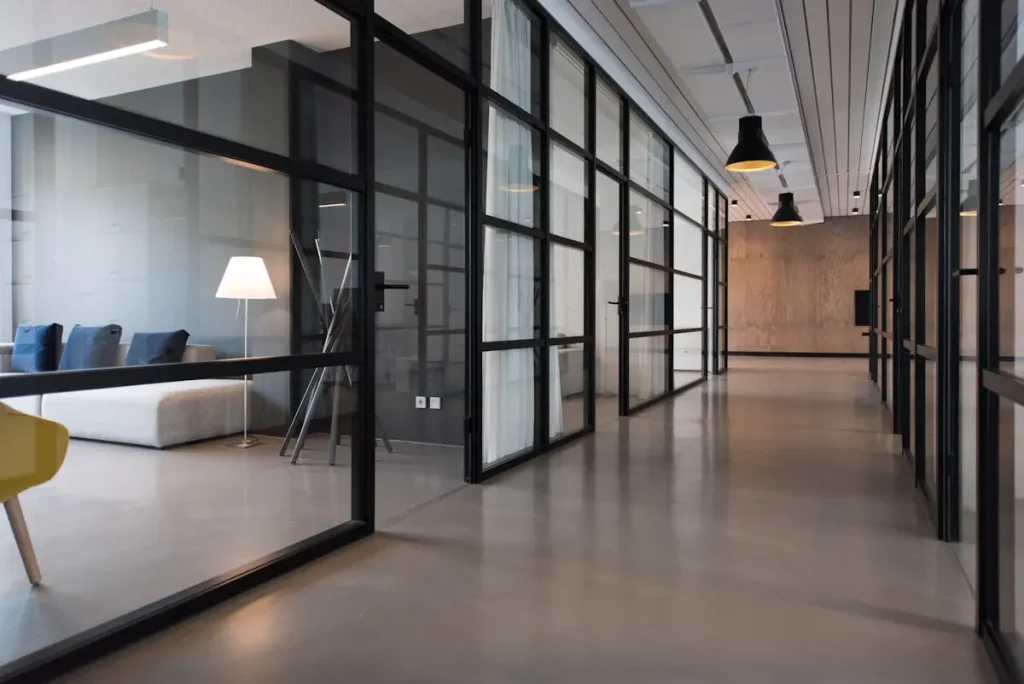 A bright, modern professional office