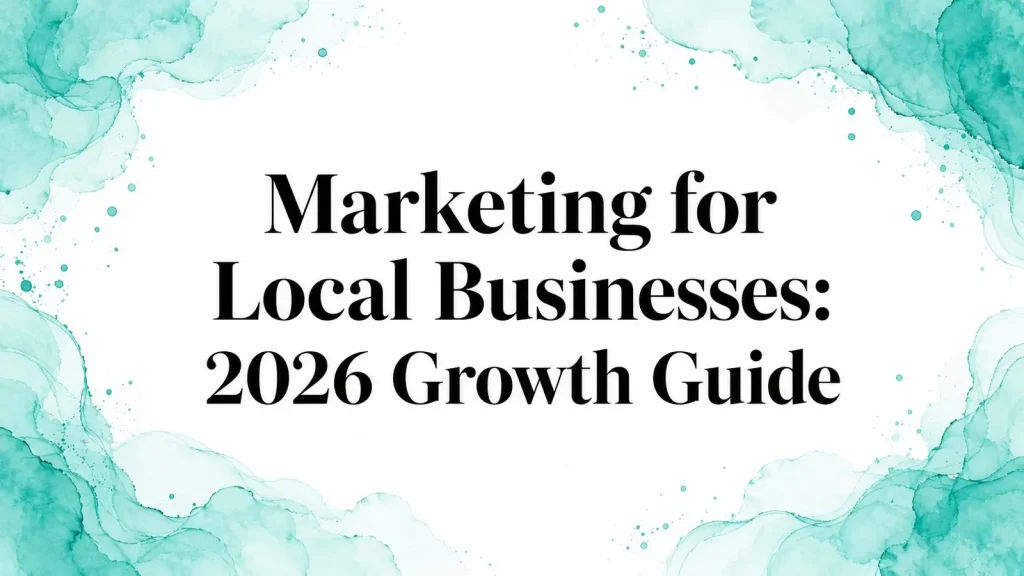 Marketing for Local Businesses: 2026 Growth Guide