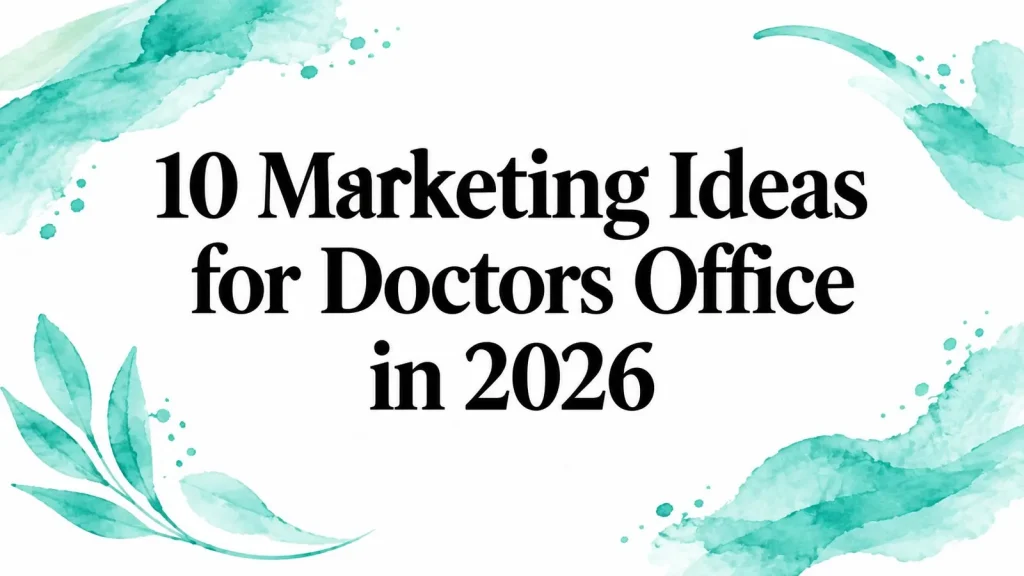 10 Marketing Ideas for Doctors Office in 2026