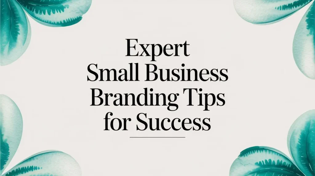 Expert Small Business Branding Tips for Success